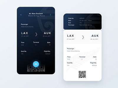 Boardingpass 024 air new zealand boarding pass dailyui