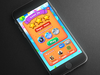 who loves candies color game menu play star sweet ui