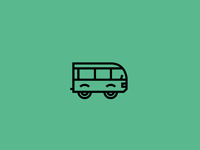 FREE BUS ICON black green icon serendipity villalobos