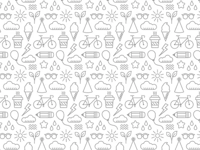Creativity Pattern graphic design icon icon design one line pattern
