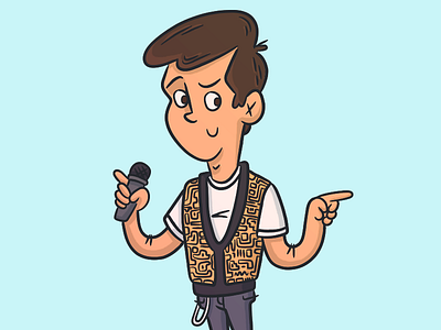 Illustration | "Bueller... Bueller... BUELLER!" character design doodle drawing exploration freelance fun illustration illustrator style vector work