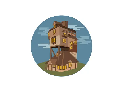 The Burrow harry icon illustration potter the burrow vector