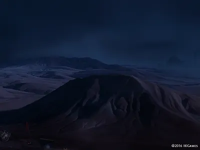 Dark Dune background dragonscales dune games ikigames illustration photoshop videogames