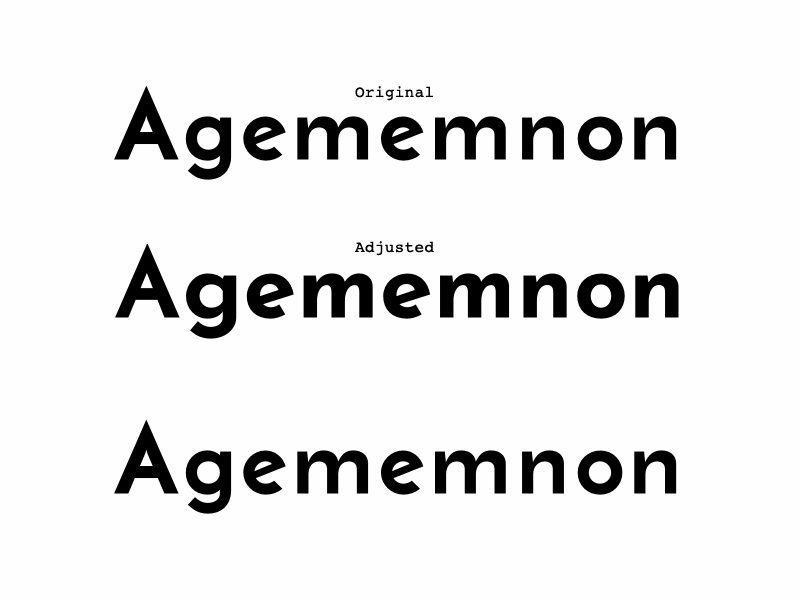 Google Fonts Improvement Project: Josefin Sans Proposal adjustment fonts google