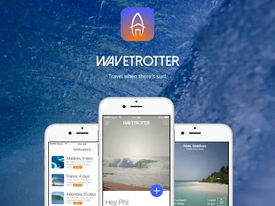 Surf Travel App app iphone surf travel