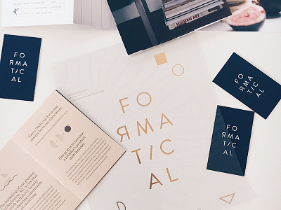 Formatical Identity brand development identity print