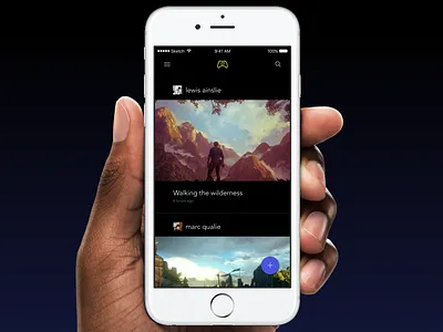 Photomode Feed android app feed gaming image ios photography