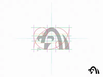 Bull #3 | Mark Design animal bull construction fibonacci golden ratio icon logo mark mathematical minimal negative space strong