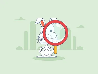 Speedy Inspections alice in wonderland inspection inspector magnifying glass rabbit