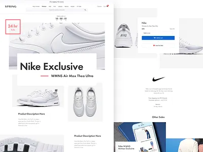 Exclusive Sales grid type ui ux