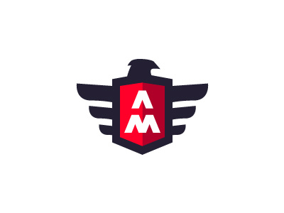 AM am eagle shield wings