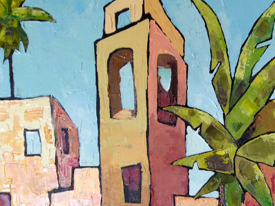 Painting fun mediterranean oil painting palermo primary colors