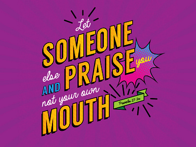 Verse Lettering australia bible comic lettering melbourne typography verse