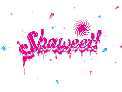 Shaweet Illustration color illustration just for fun playful pop vector