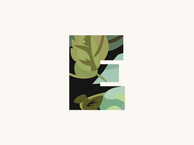 The letter 'E' hawaiian pattern ohana