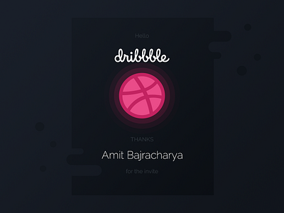 Hello Dribbble debut dribbble kathmandu