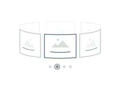 Carousel Icon icon illustration