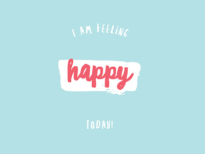 Feeling happy emotion emotions eq flashcard happy
