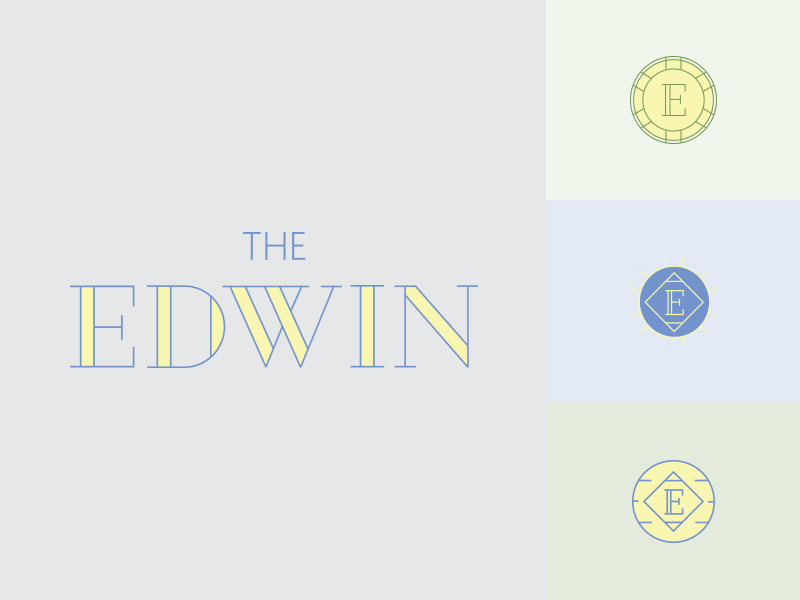 The Edwin bar branding hotel icons luxury pool restaurant