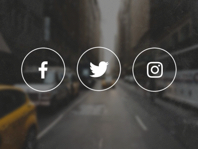 Share Buttons animation buttons dailyui dark follow like minimal share