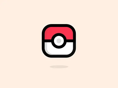 PokeInstagram =) colors empty illustration instagram pokeball simple state ui