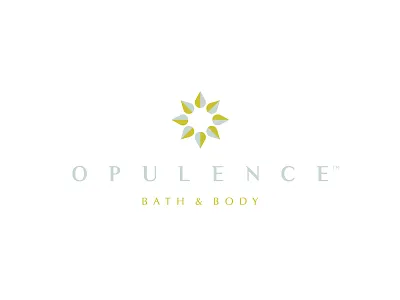 Opulence - Concept 2 bath body branding life logo