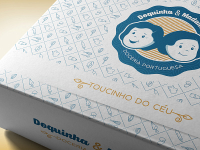 Doquinha & Madalena brand branding candy grandma grandmother home kitchen logo logotype portugal sweets vector