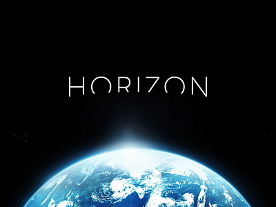 Horizon - Logo for Our Demo Site logo oxygen quick space typography