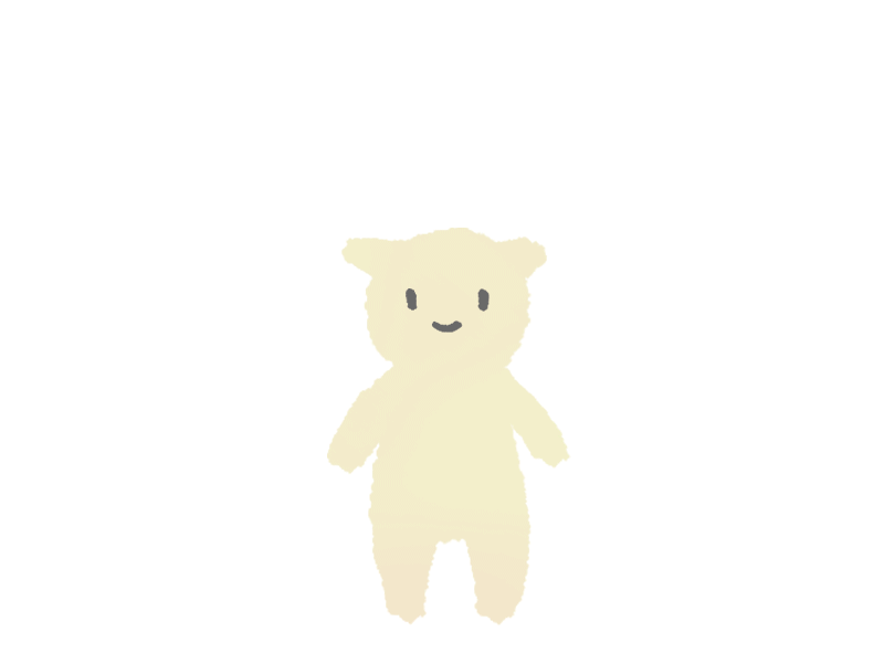 Gymnastical Bear animal animation bear cute experiment fun gif series simple yellow youth