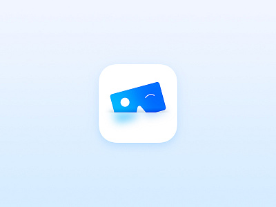 Day073 | Virtual Reality blue clean dailyui icon list minimal reality virtual