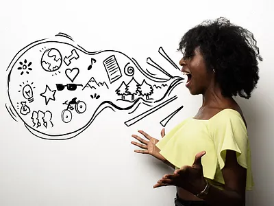 PHOTO DOODLE Jacqui cartoon creative doodle drawing humour mix photo photography