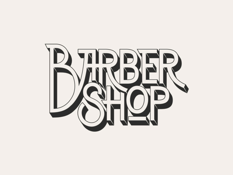 Example of Barbershop logo