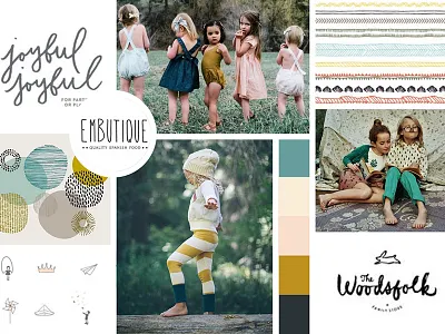 Moodboard — Bohemian Kids Clothing Store bohemian boho brand board clothing earthy fashion inspiration kids moodboard tribal