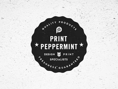 Why Peppermint Badge badge design guaranteed minimal quality wip