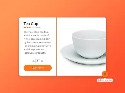 Product UI - Quick View design minimal simple ui ux