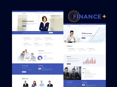 Finance Plus Consultancy and Business Template business consulting corporate finance investment loan tax trade
