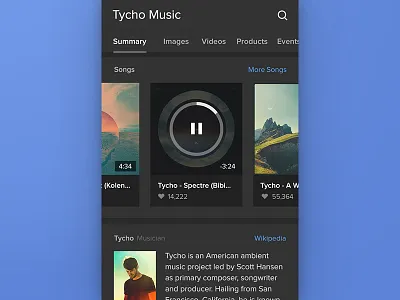 Mobile Theming dark theme mobile search engine