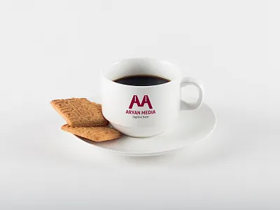 Aryan Media Logo arts design company letter a letter m media multimedia player rock design sound studio web design web studio