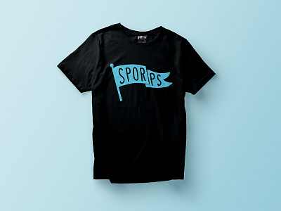 yay sporps! flag sporps tshirt