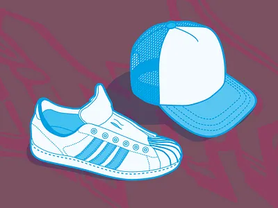 B-Boy elements - vector illustration adidas bboy hip hop illustration illustration art illustrations illustrator illustrazione illustrazioni rap sneaker trucker cap vector vector art vector illustration vectorart vectors