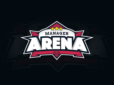 Arena Manager Logo arena brand design football illustration illustrator logo soccer stadium