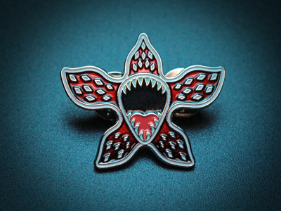 Demogorgon Enamel Pin badge demogorgon enamel pin monster patch stranger things