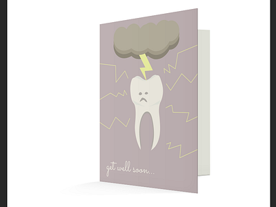 A silly exercise #2 exercise get well greeting card illustration