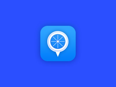 Cycling Icon bicycle bike cycling gps icon location speedx wheel