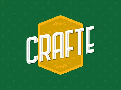 Crafte update app craft craft beer crafte crafte beer crafteapp crafty green logo logotype