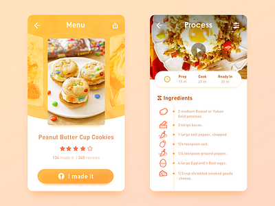 Hotrecipes-App app baking bread recipes rice share ui