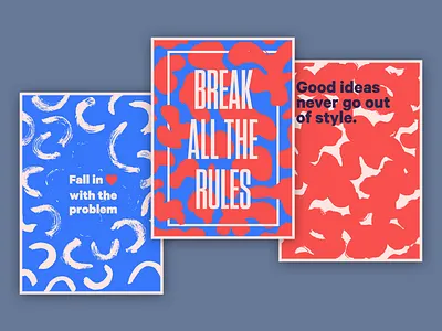 Posters for the MTL Design Club