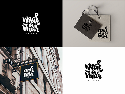 muramur version2 australia fashion handlettering lettering logo logotype