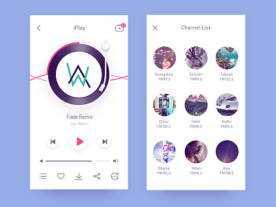 App-radio6 app icon music ps radio ui