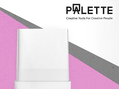 Ad for Palette art creative direction design graphic design interior design paint palette texture